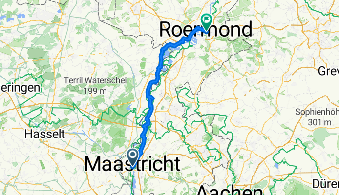 Maastricht bis Roermond