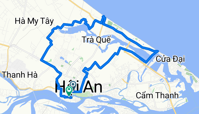 Around Hoi An (Beach and rice Terrace)