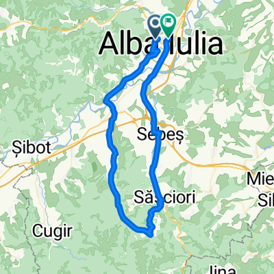 Alba Iulia - Pianu de Sus/Jos - Loman - Sebes - Alba Iulia