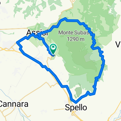 S.Vitale - Collepino - Armenzano - Assisi - S.Vitale