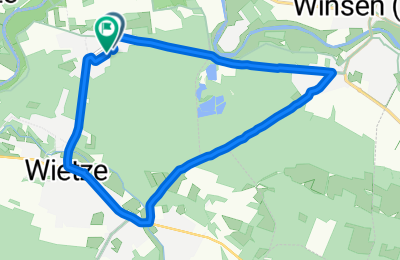 Route in der Bikemap App öffnen