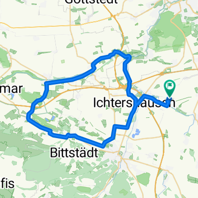 Kircheim-Wachsenburg-and return