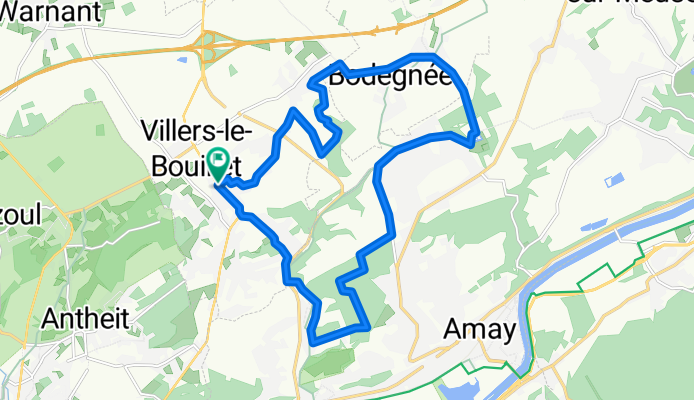 Villers - Ampsin - Amay - Jehay - Fize