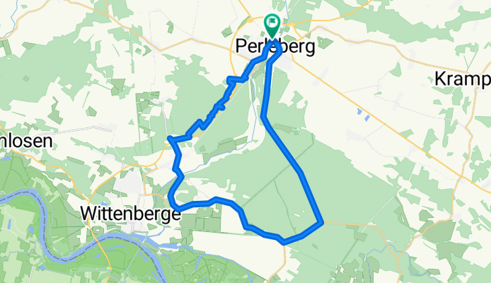 Lange Radrunde durch Perleberg