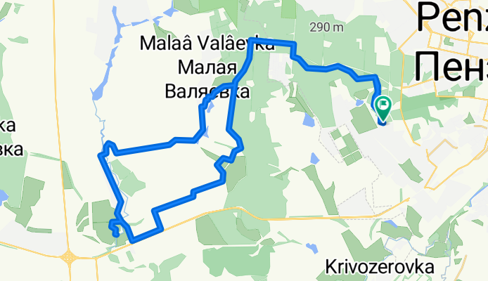 Open this route in Bikemap Web