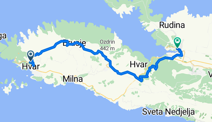 hvar - stari grad tandem 2017