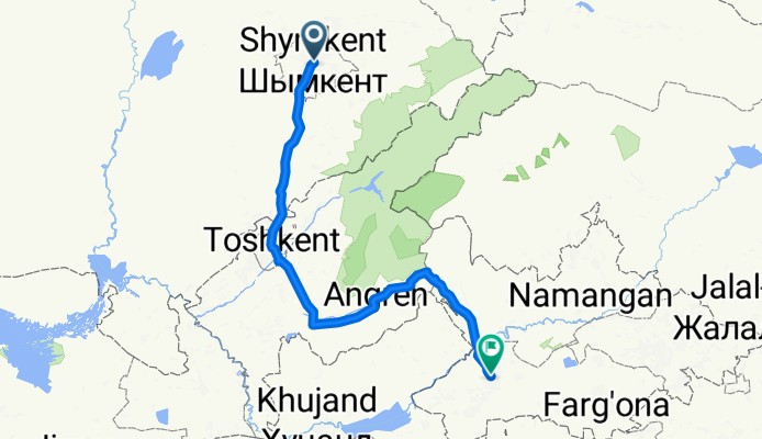 Çimkent&amp;Taşkent&amp;Almalık&amp;Kokand