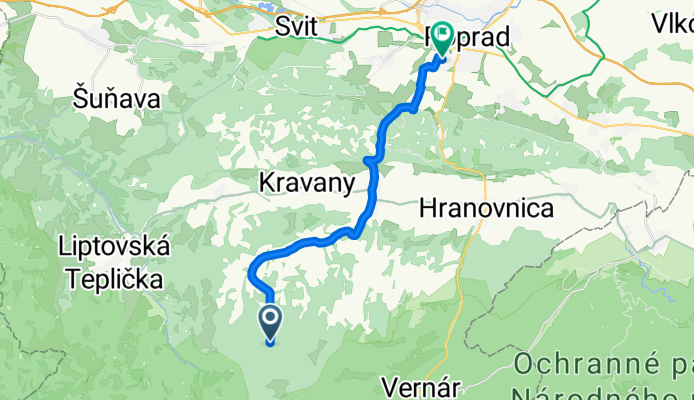 Spišske Bystre, Asfaltka
