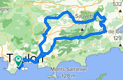 Route in der Bikemap App öffnen