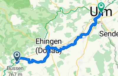 Route in der Bikemap App öffnen