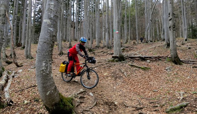 Photo 1 of the Bikemap route "Julian Alps 4/5-day touring track"