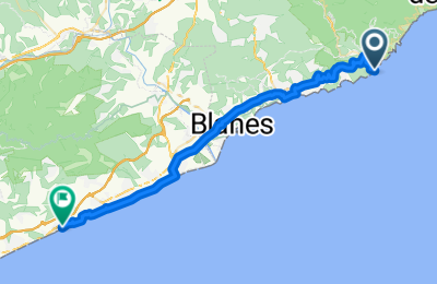 Route in der Bikemap App öffnen
