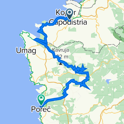 Parenzana Koper - Poreč