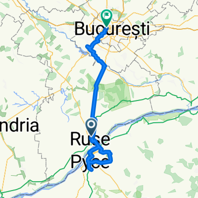 Giurgiu-Ruse-Basarbovo-Lipnik-Clinceni-Bucuresti N