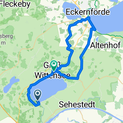 Wittensee-Eckernförde und Zurück