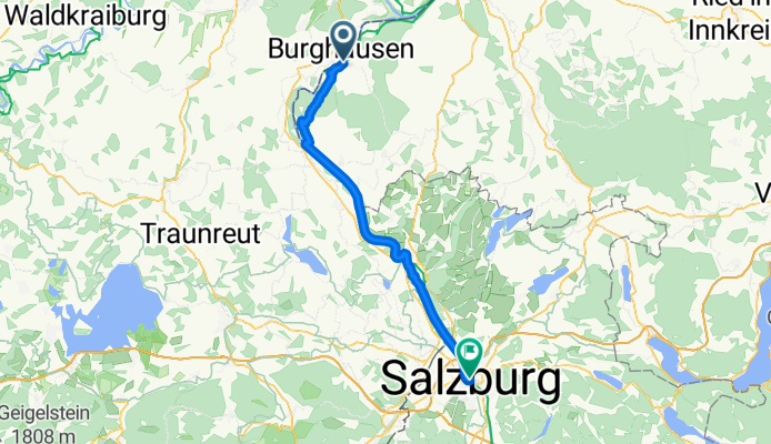 Day 8  Burghausen to Salzburg