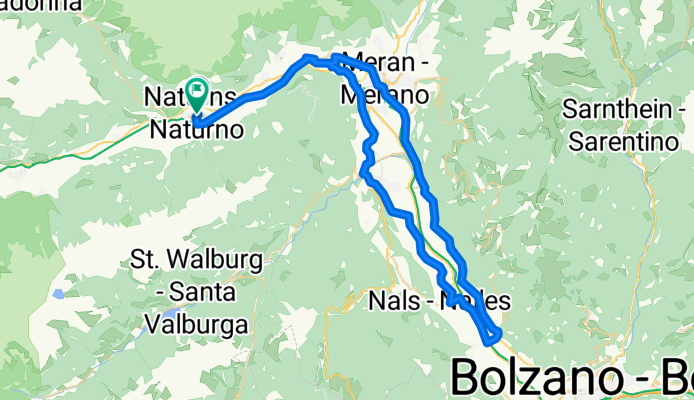 Von Naturns ins Etschtal