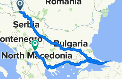 Route in der Bikemap App öffnen