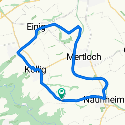 Route Gering Naunheim