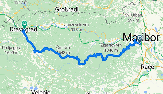 Preko Pohorja s kolesi