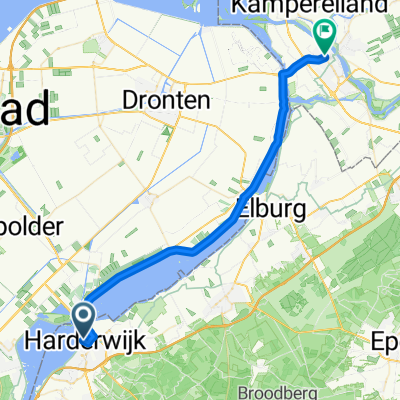 Bicycle tour optie c 36 km
