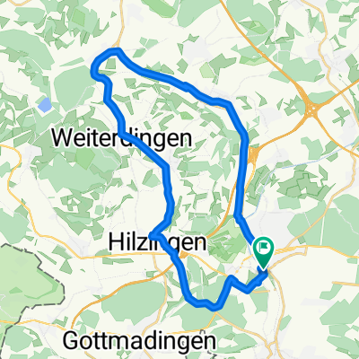 Singen-Katzental-Hilzingen-Duchtlingen-Weiterdingen-Welschingen-Mühlhausen-Singen