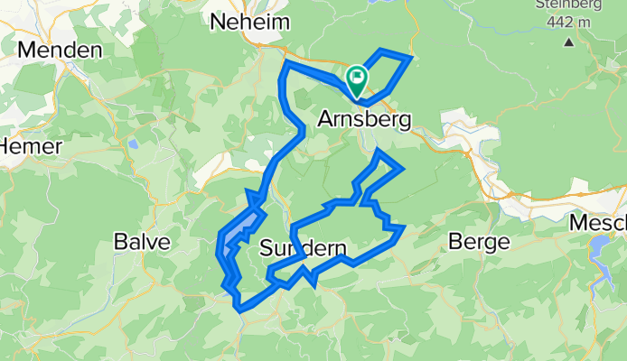 Sorpesee-Hellefeld-Arnsberg-Sundern-u.s.w.