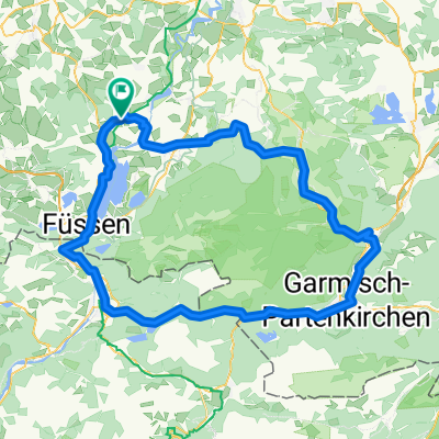 A-TTT17 Füssen Reute Garmisch Oberammergau 120Km 850 Hm