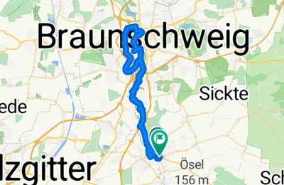 Route in der Bikemap App öffnen