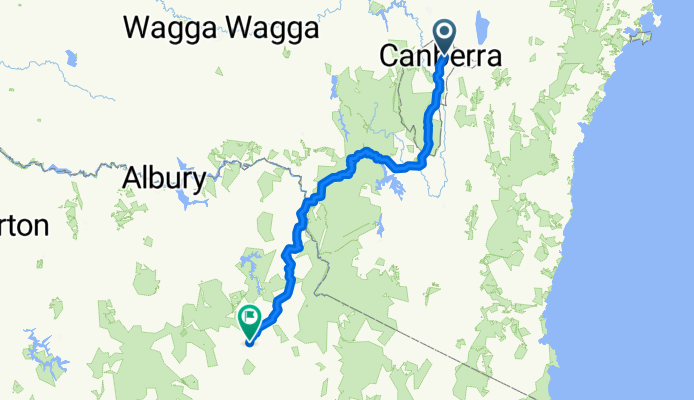 Canberra to Omeo