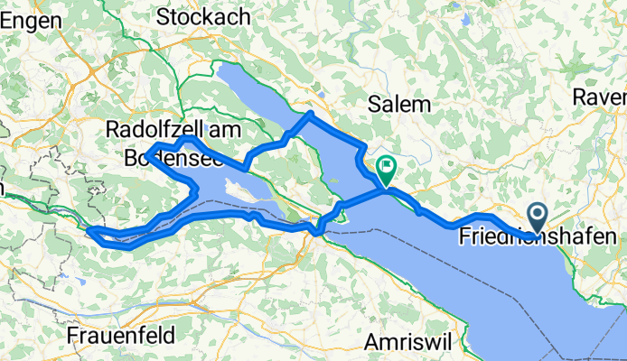 Radtour Bodensee