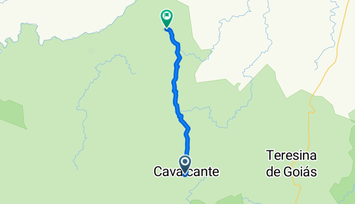 Cavalcante - Cachoeira Santa Barbara