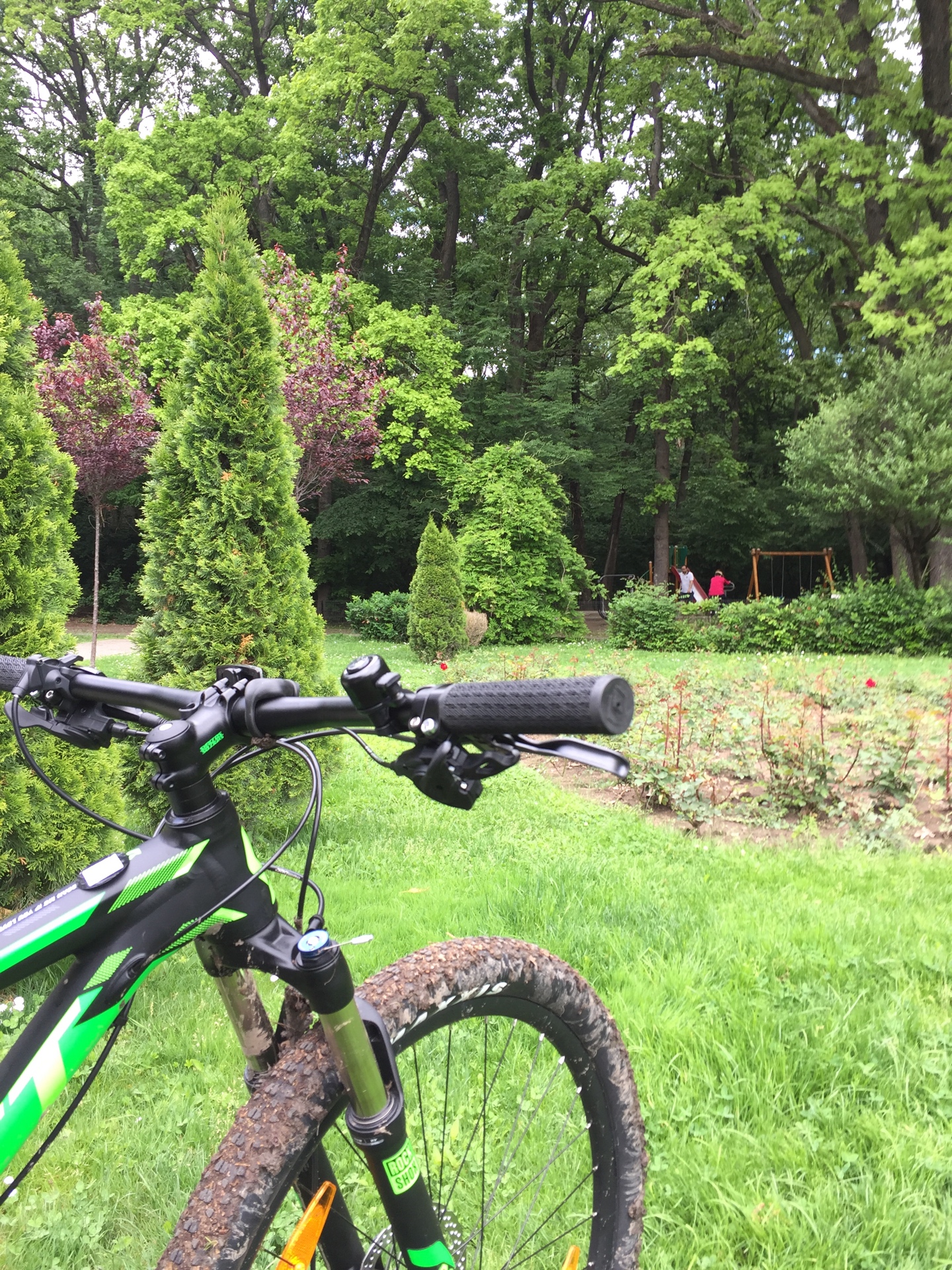 Highlight 1 along the Bikemap route "ride through Bucharest"