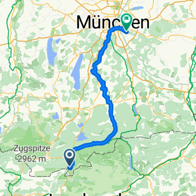 Laufwoche Mittenwald - München