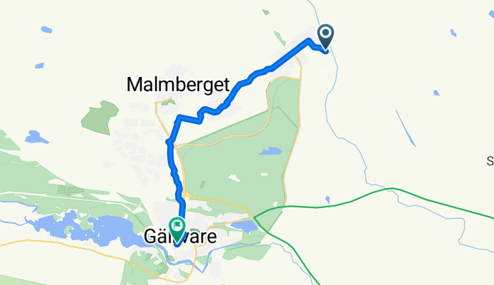 S 101: Skogs Hotell - Gällivare
