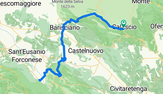 Calascio-Santo Stefano di Sessanio-Grotte di Stiffe