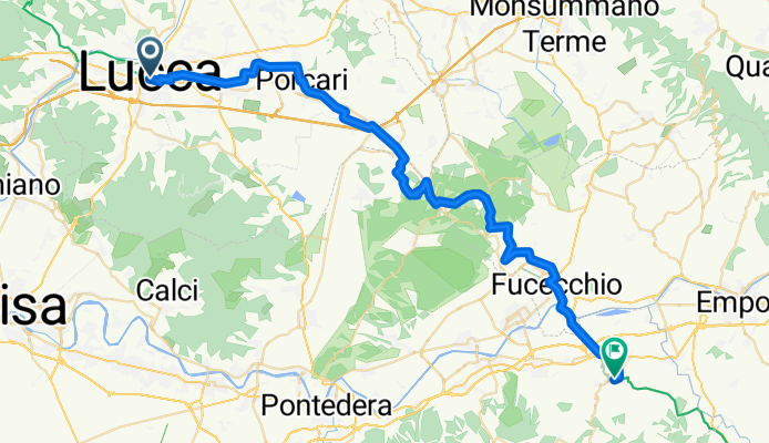 Lucca - San Miniato (Via Francigena)