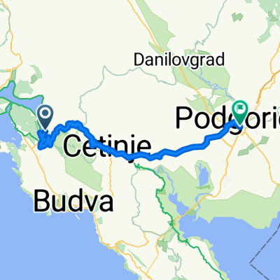 Kotor - Cetinje - Podgorica