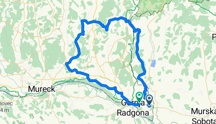 Lange Ausfahrt von Bad Radkersburg nach Laafeld