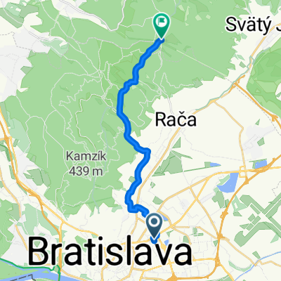 Bajzova - Biely kríž
