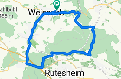 Route in der Bikemap App öffnen