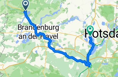 Route in der Bikemap App öffnen