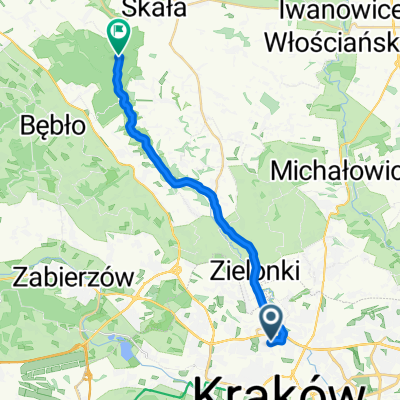 Kraków (Krowodrza Górka) - Ojców (Zamek)