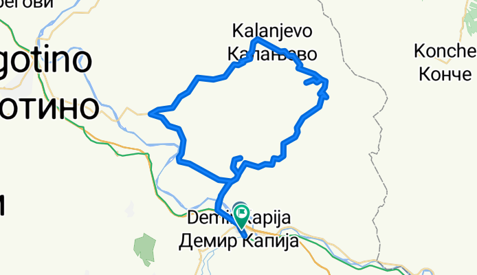 Demir Kapija - Kalanjevo 