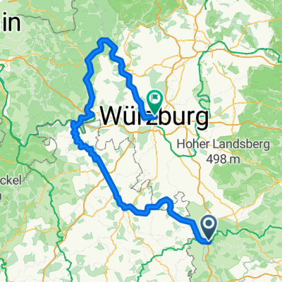 Rothenburg ob der Tauber nach Würzburg 2017