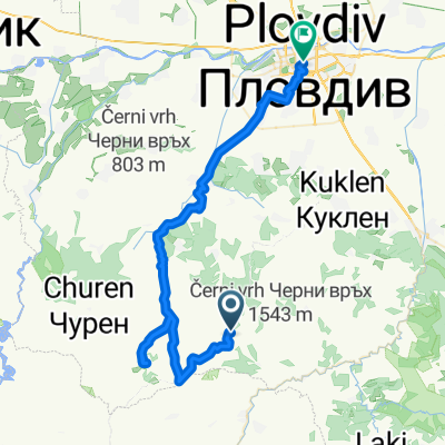 Бяла Черква- Ситово-Лилково-Пловдив