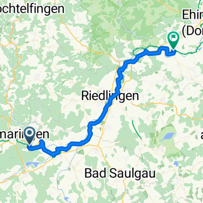 3 Sigmaringen - Munderkingen 56km