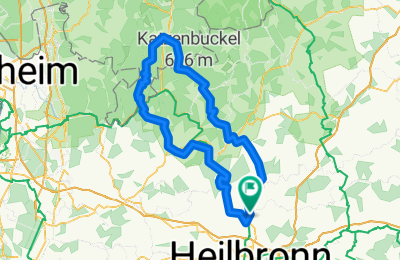 Route in der Bikemap App öffnen
