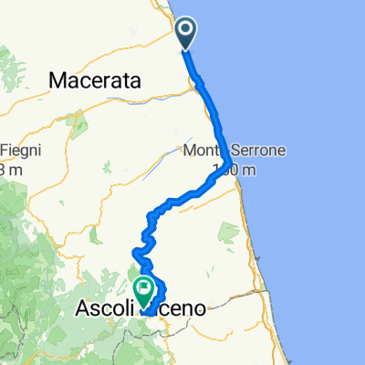 2° tappa PORTO POTENZA PICENO - ASCOLI PICENO