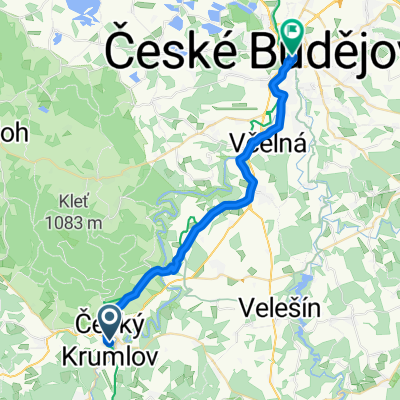 Krumau - Budweis